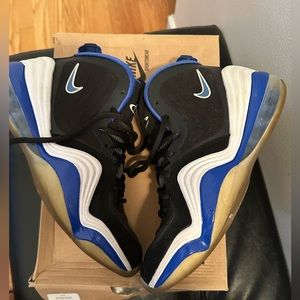 Nike Air Penny V (GS) 6.5 black/white/royal blue